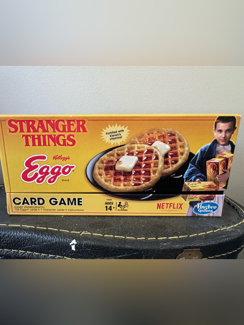 Kellogg's Eggo Stranger Things Waffle Card Game